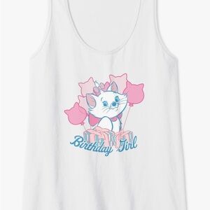 New Disney aristocat Marie birthday tank top size xl